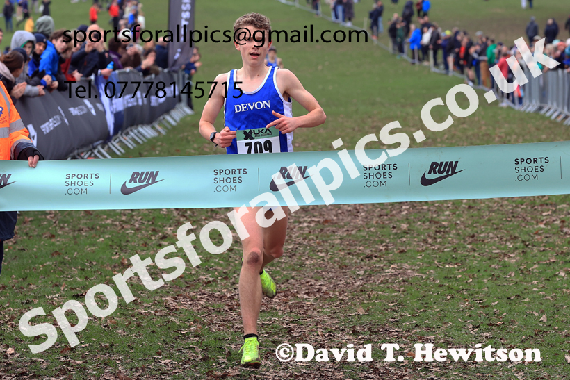 Mens Under-17s 2026 UK CAU Inter Counties Cross Country, Wollaton Park, Nottingham. Photo: David T. Hewitson/Sports for All Pics
